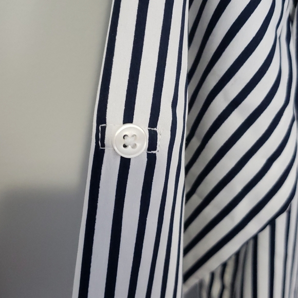 Twix long button up striped blouse - Picture 5 of 5